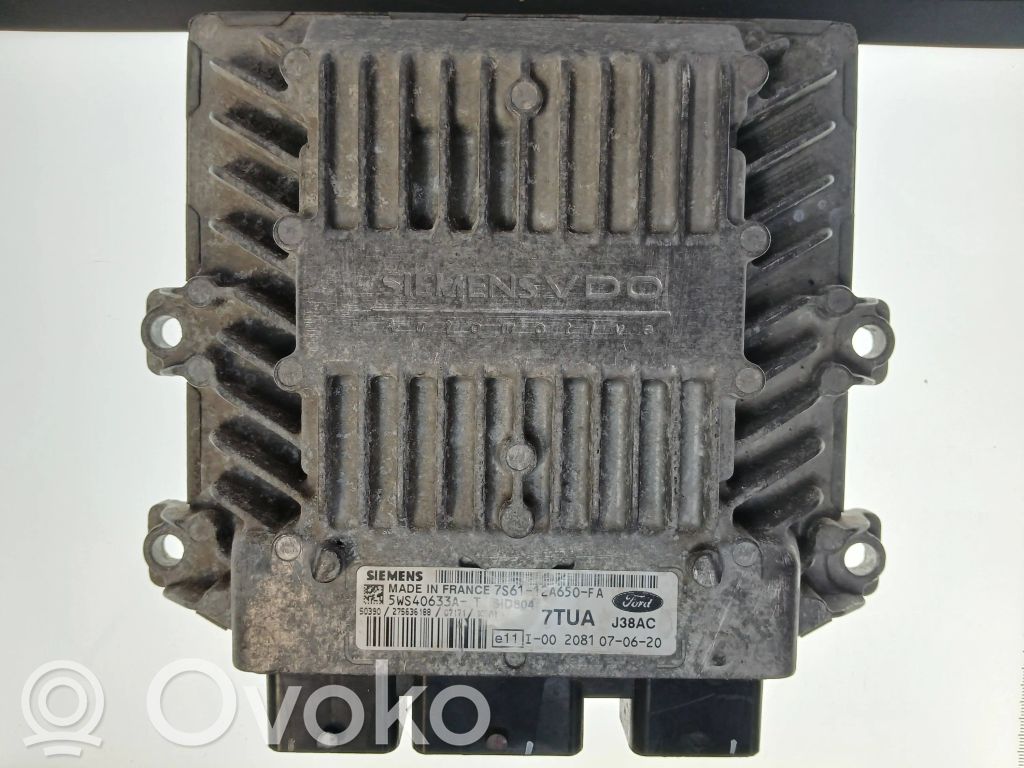 Ford Fusion Engine control unit/module 