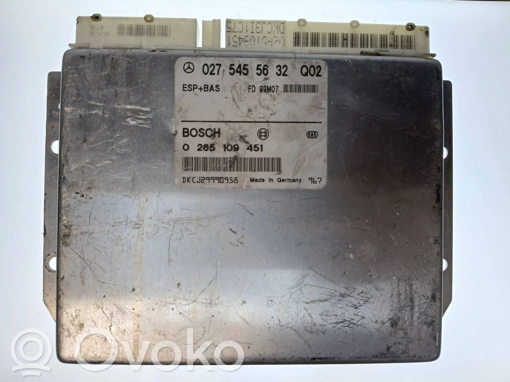 Mercedes-Benz C W204 Engine control unit/module 