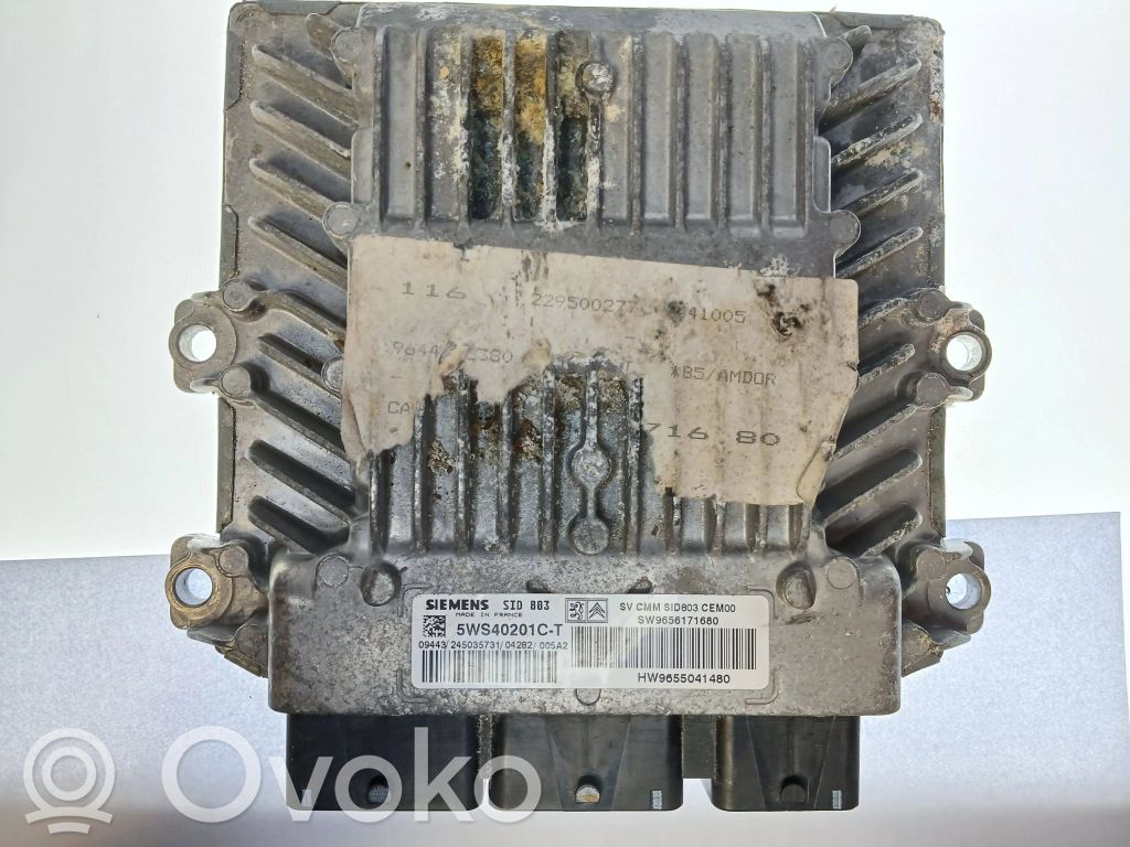 Citroen C4 I Engine control unit/module 
