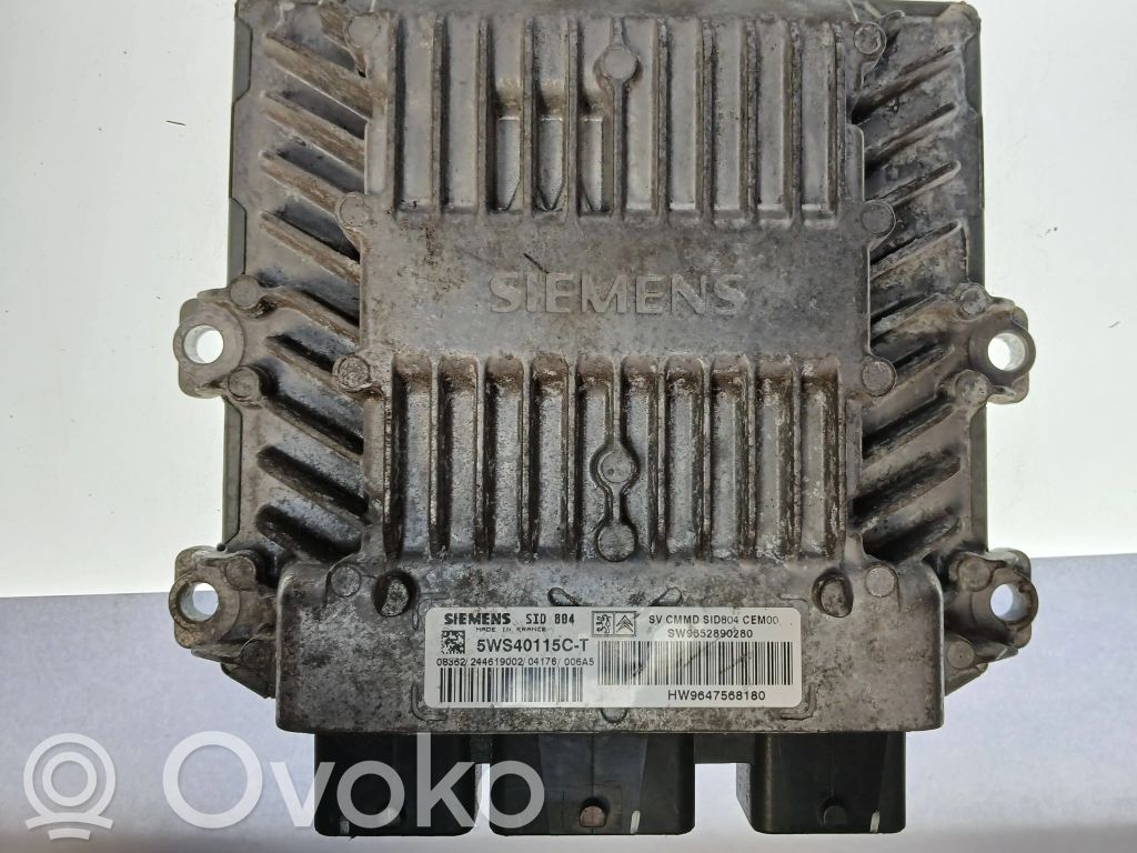 Citroen C2 Engine control unit/module 