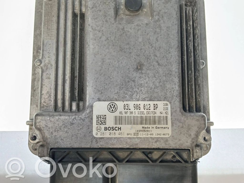 Volkswagen PASSAT B7 Engine control unit/module 