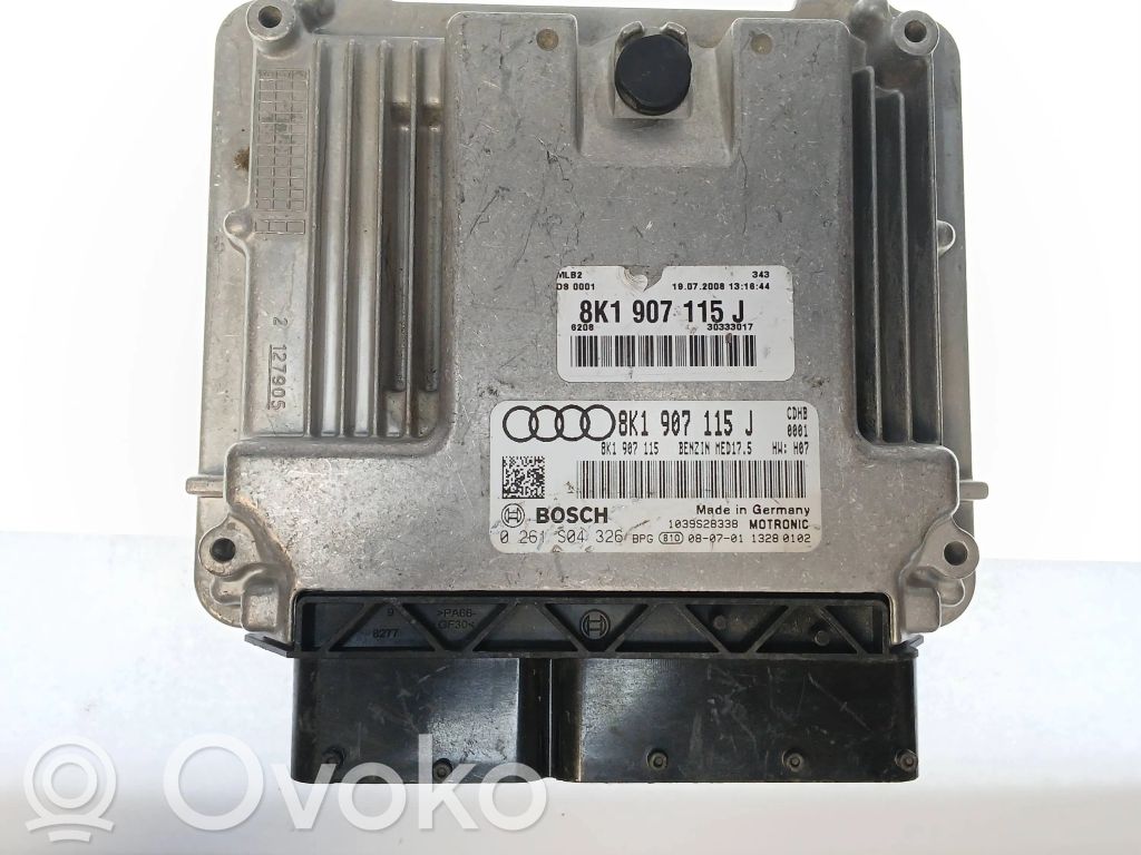 Audi A4 S4 B8 8K Engine control unit/module 