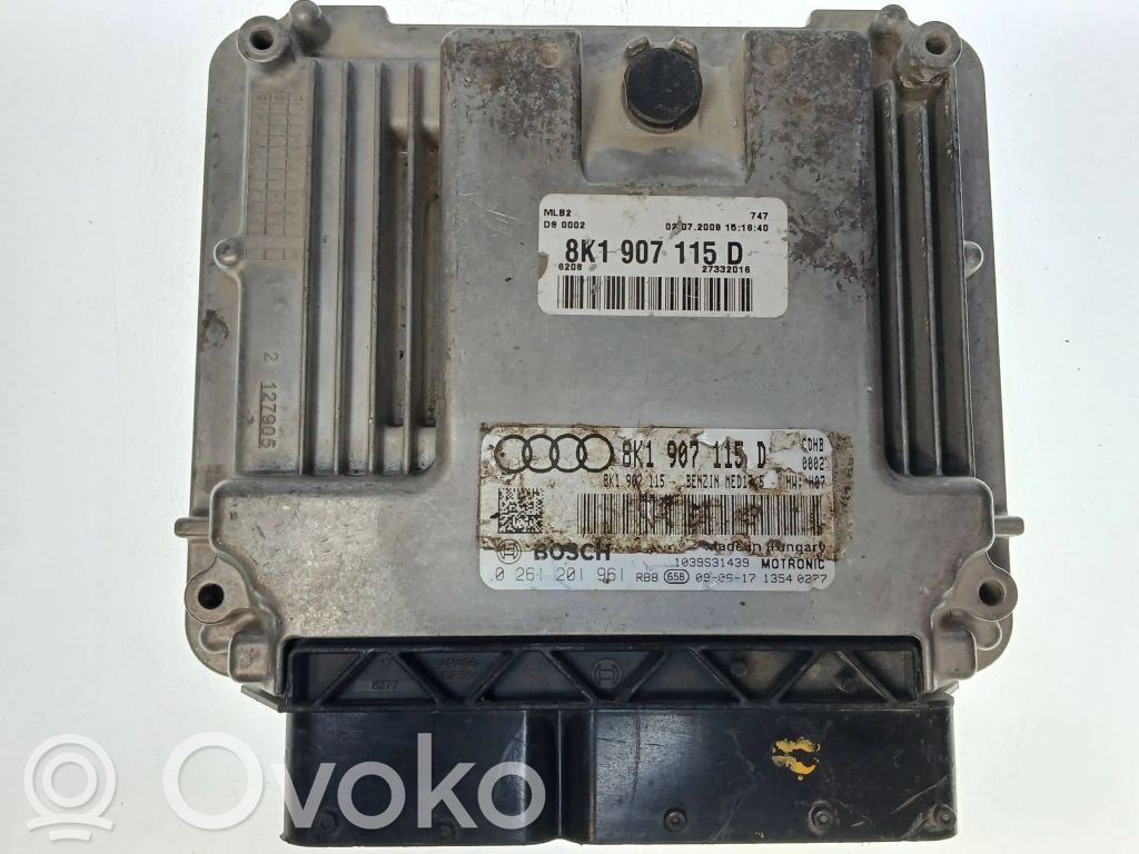 Audi A4 S4 B8 8K Engine control unit/module 