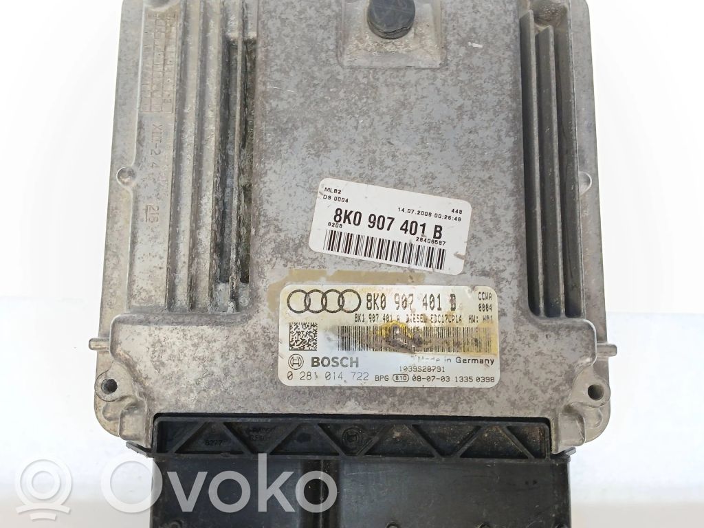 Audi A5 8T 8F Engine control unit/module 
