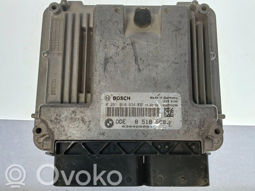 BMW 3 F30 F35 F31 Variklio valdymo blokas 
