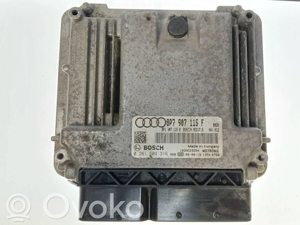 Audi A3 S3 8P Engine control unit/module 