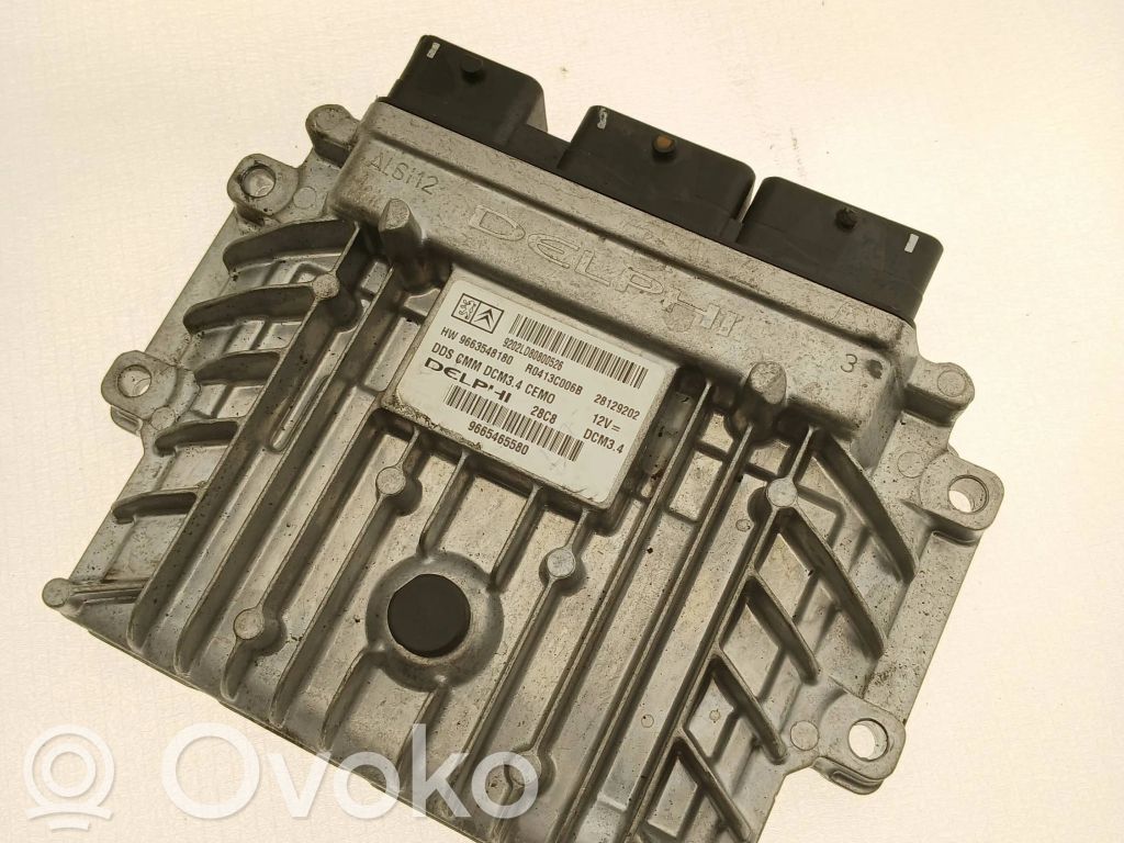 Peugeot 407 Engine control unit/module 