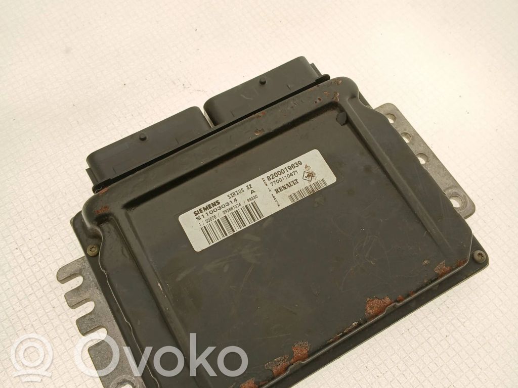 Renault Clio II Engine control unit/module 