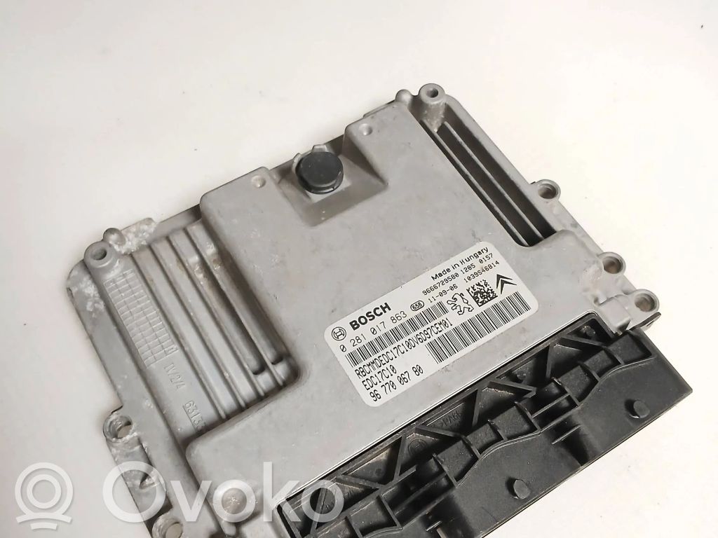 Peugeot Partner Engine control unit/module 
