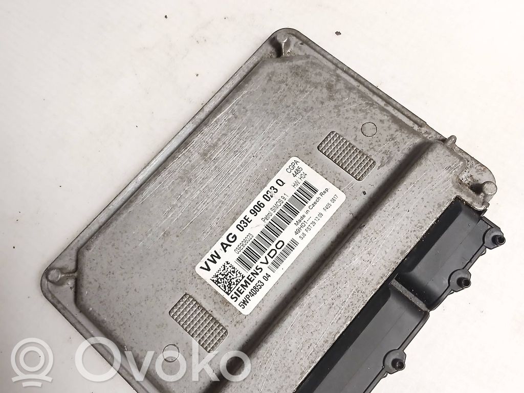 Engine control unit/module   03E906023Q,03E906023,5WP4085304