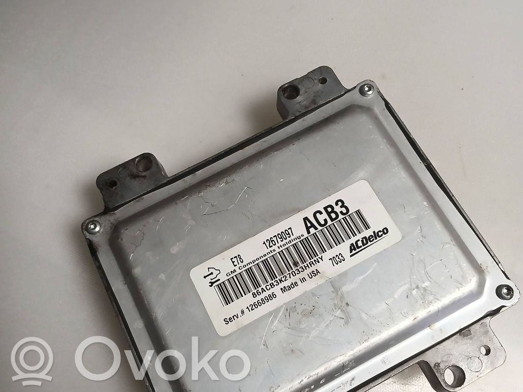 Opel Mokka Engine control unit/module 