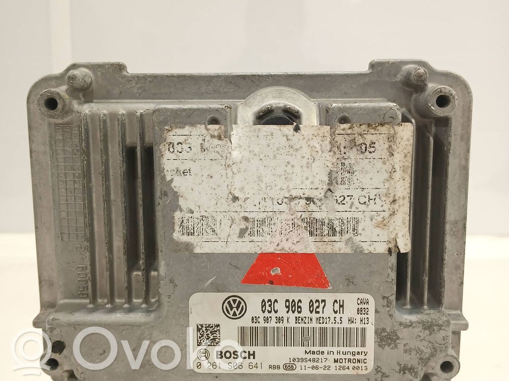 Engine control unit/module   03C906027CH,03C907309K,0261S06641