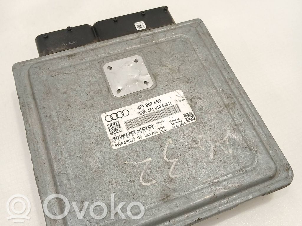 Engine control unit/module   4F1907559,4F1910559N,5WP45037