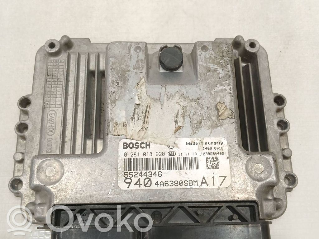 Alfa Romeo Giulietta Engine control unit/module ECU 