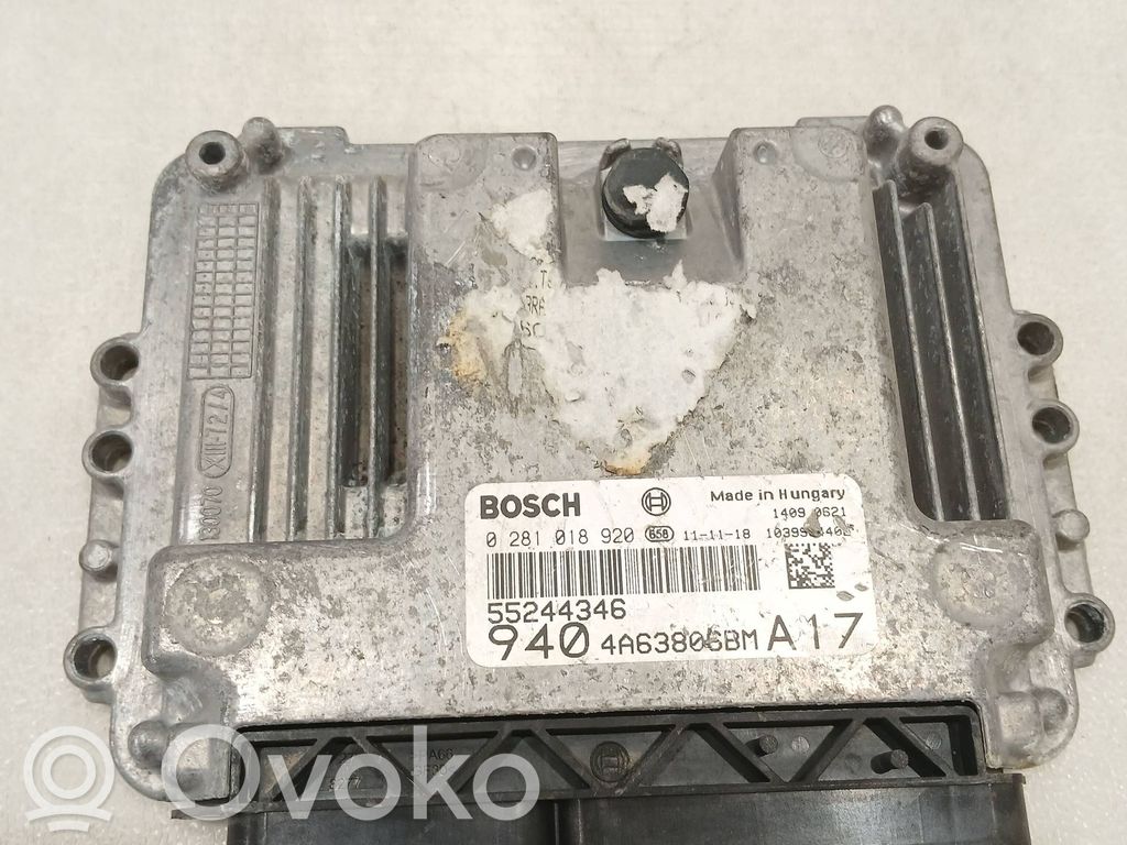 Alfa Romeo Giulietta Engine control unit/module ECU 