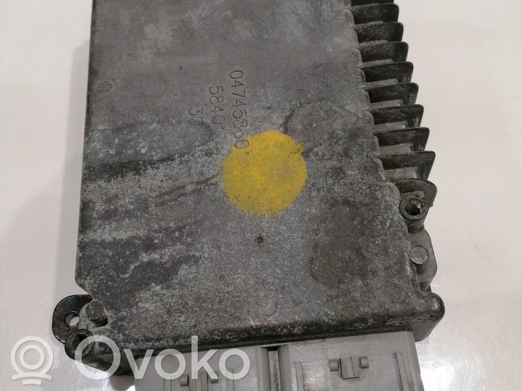 Chrysler Grand Voyager IV Engine control unit/module 