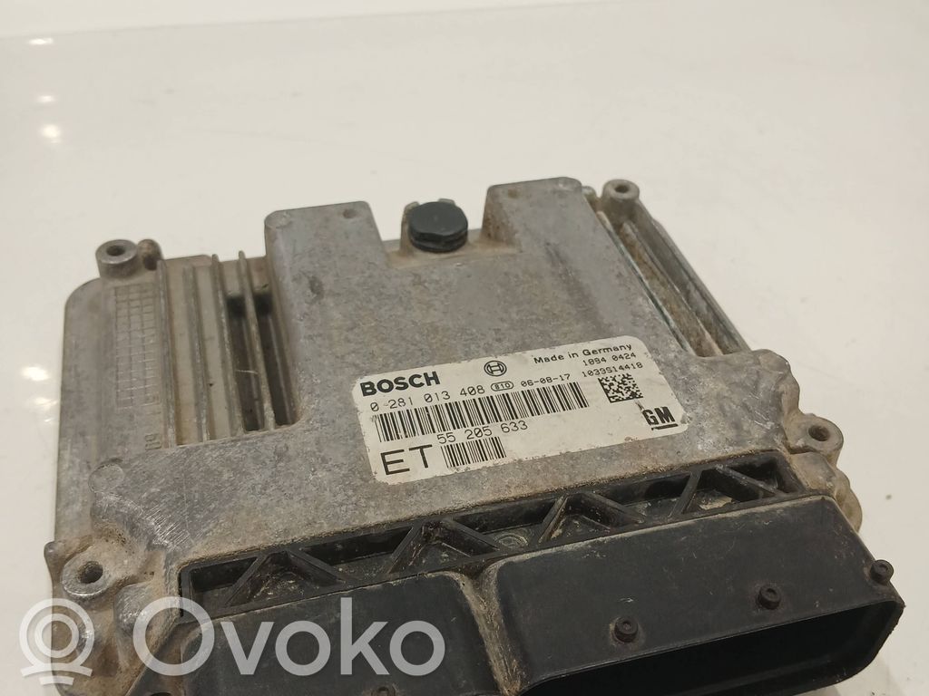 Opel Vectra C Engine control unit/module 