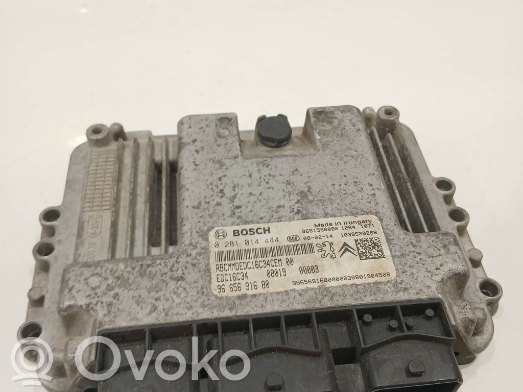 Peugeot Bipper Engine control unit/module 