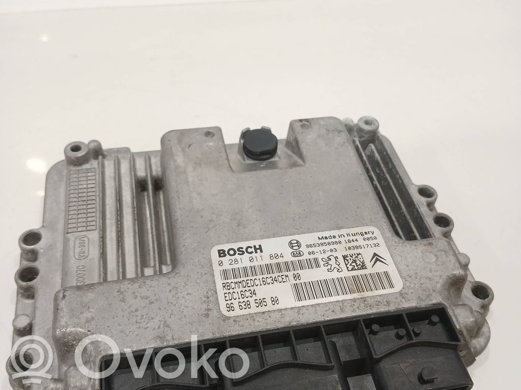Citroen C3 Engine control unit/module 