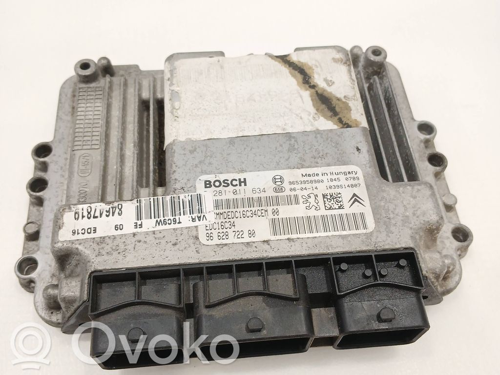 Peugeot 307 Engine control unit/module 