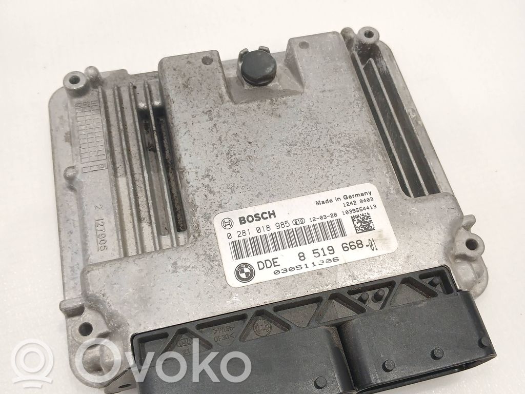 BMW 3 E90 E91 Engine control unit/module 