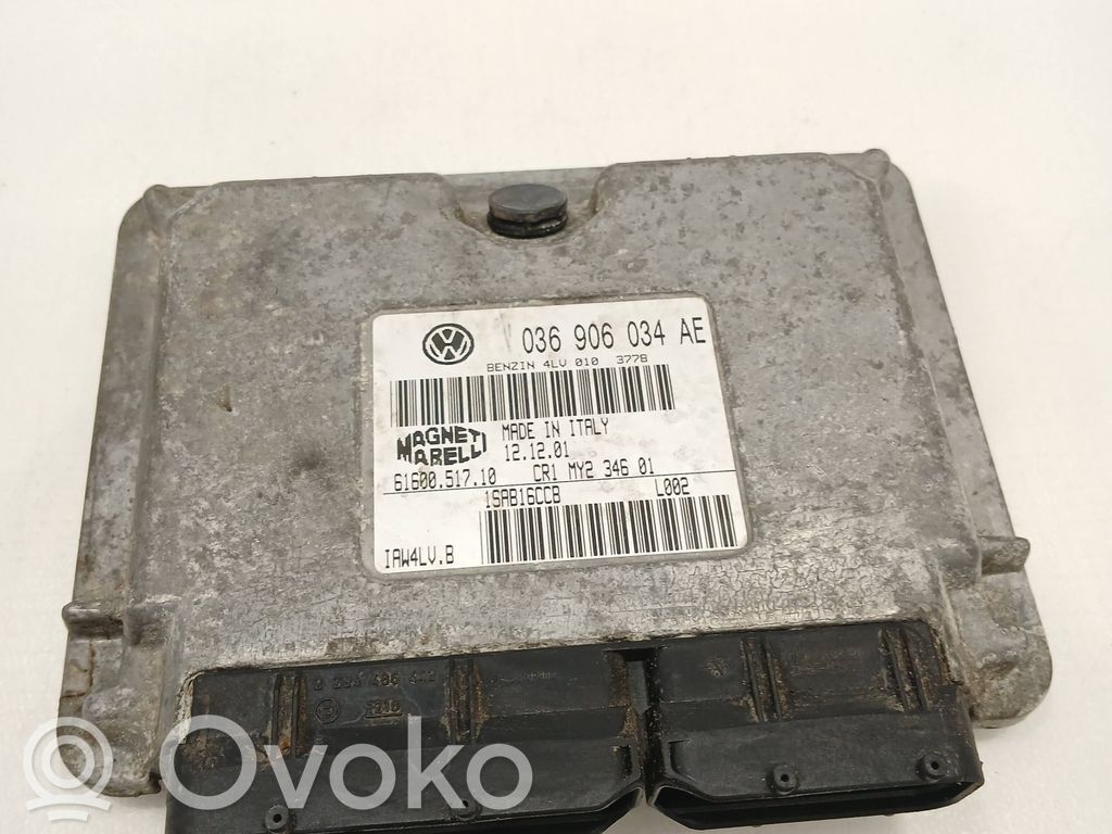 Skoda Fabia Mk1 (6Y) Engine control unit/module 