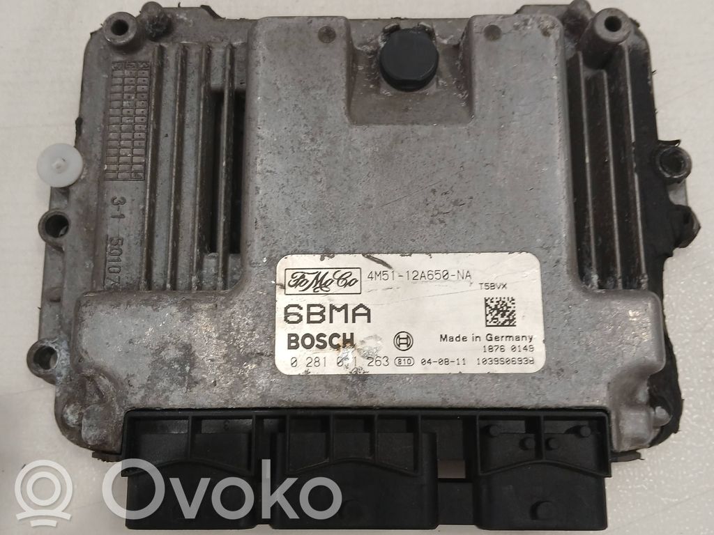 Ford C-MAX I Engine control unit/module 