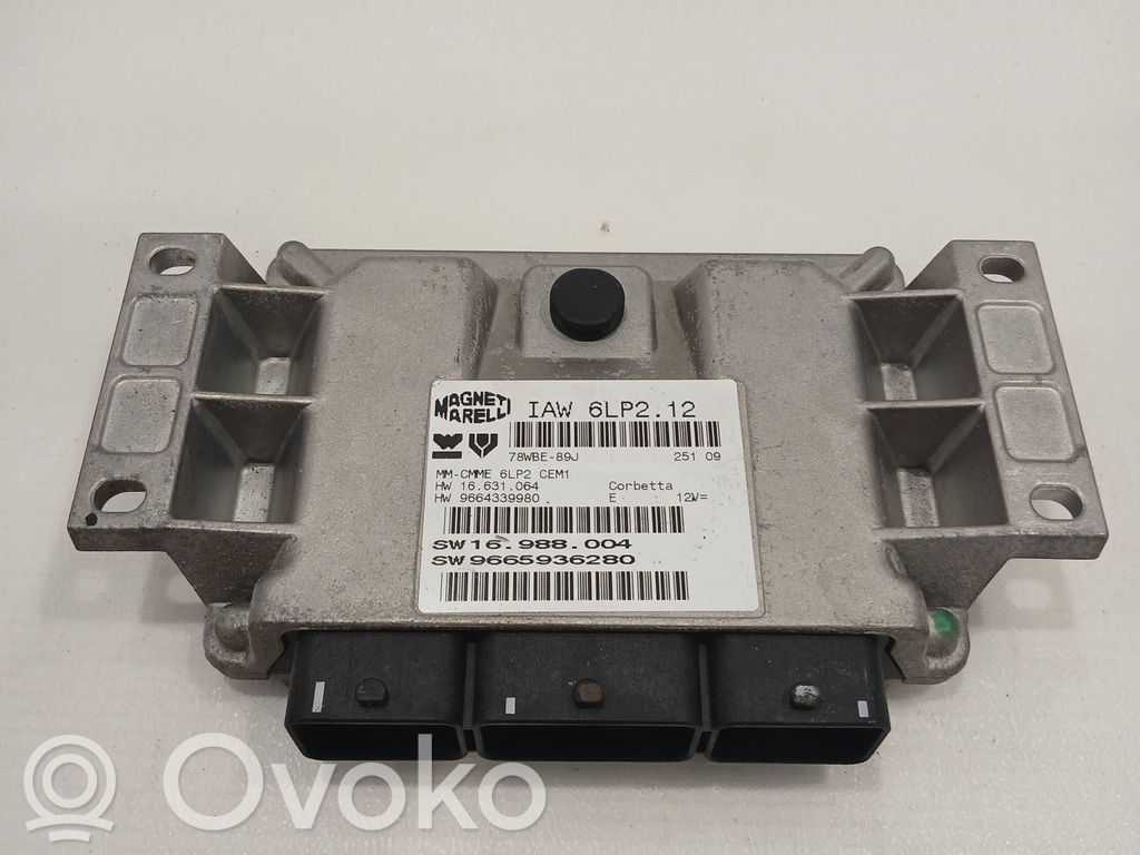 Citroen C4 Aircross Engine control unit/module 