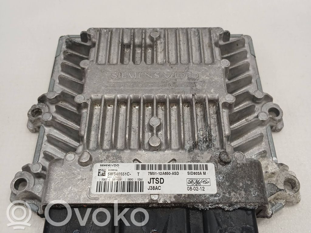 Ford Focus Engine control unit/module 