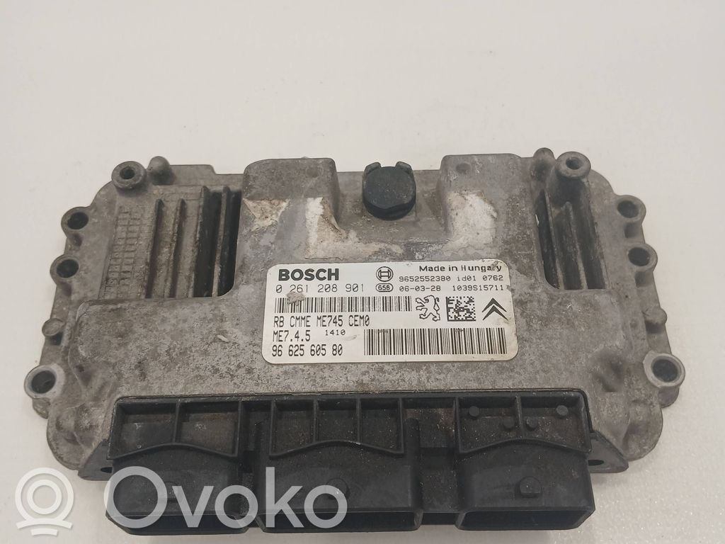 Peugeot 206 Engine control unit/module 