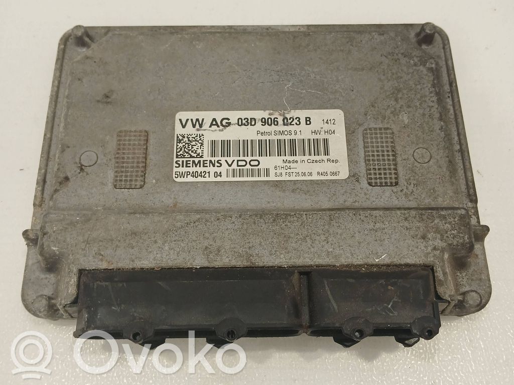 Skoda Fabia Mk1 (6Y) Sterownik / Moduł ECU 