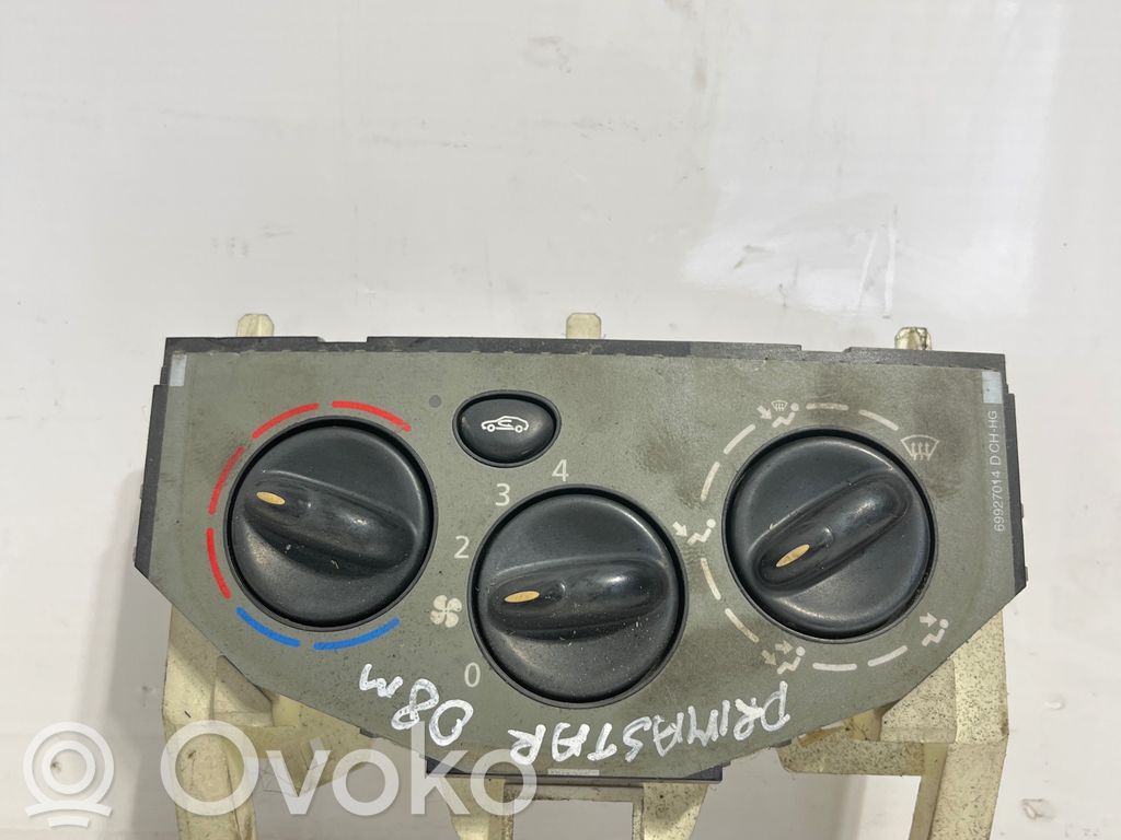 Nissan Primastar Climate control unit 