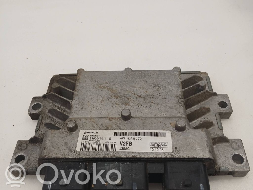 Ford Fiesta Engine control unit/module 