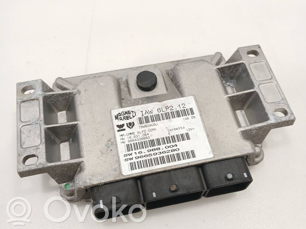 Citroen C4 I Engine control unit/module 