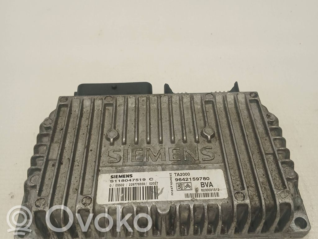Peugeot 206 Gearbox control unit/module 