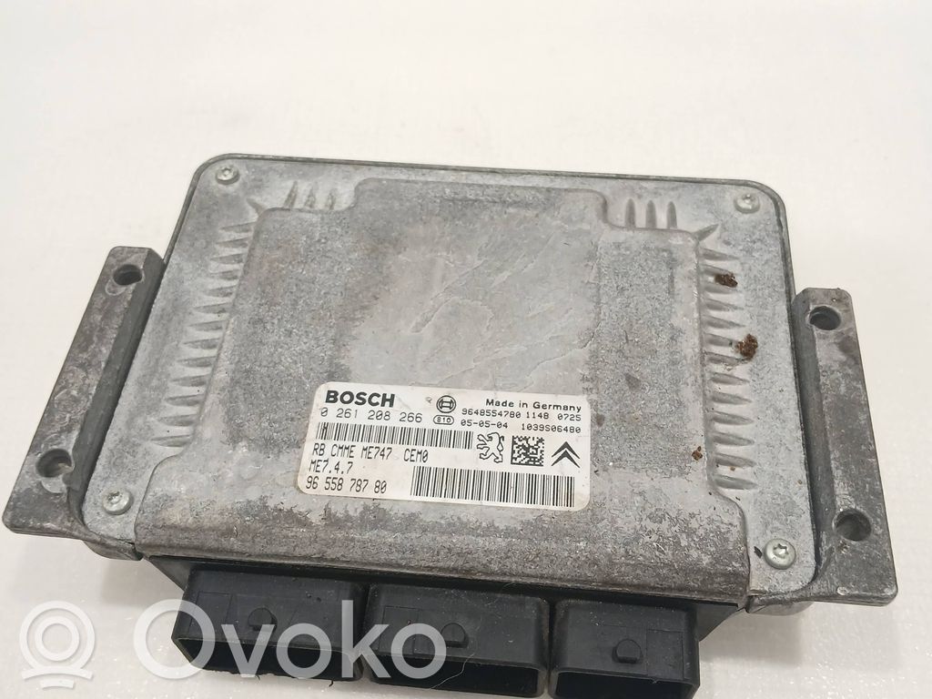 Peugeot 407 Engine control unit/module 