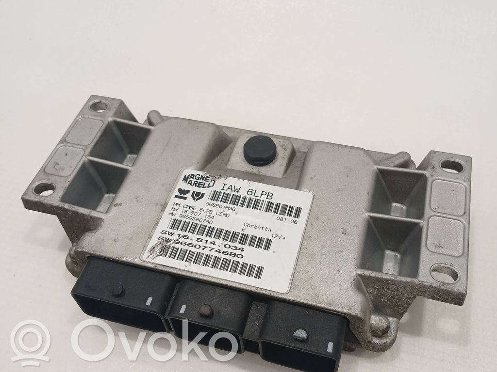Peugeot 307 CC Engine control unit/module 
