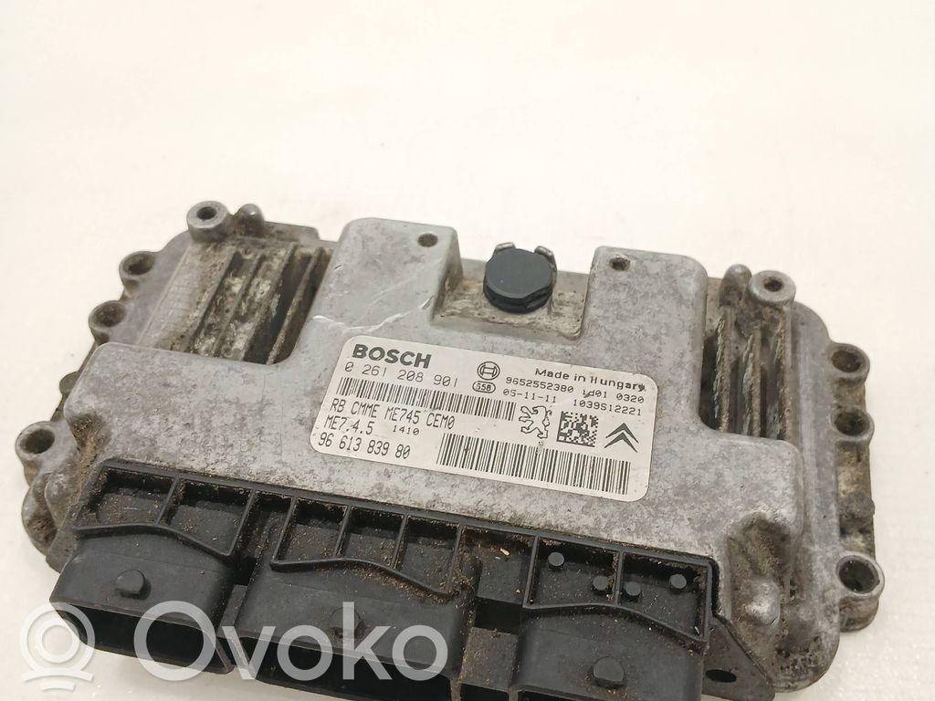 Peugeot 206 CC Engine control unit/module 