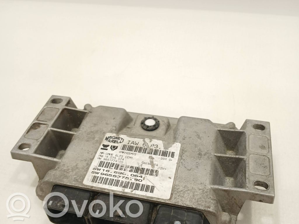 Peugeot 407 Engine control unit/module 
