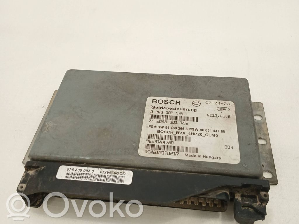 Peugeot 607 Gearbox control unit/module 