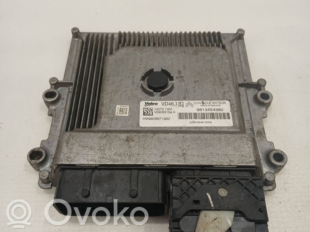 Peugeot 308 Engine control unit/module 