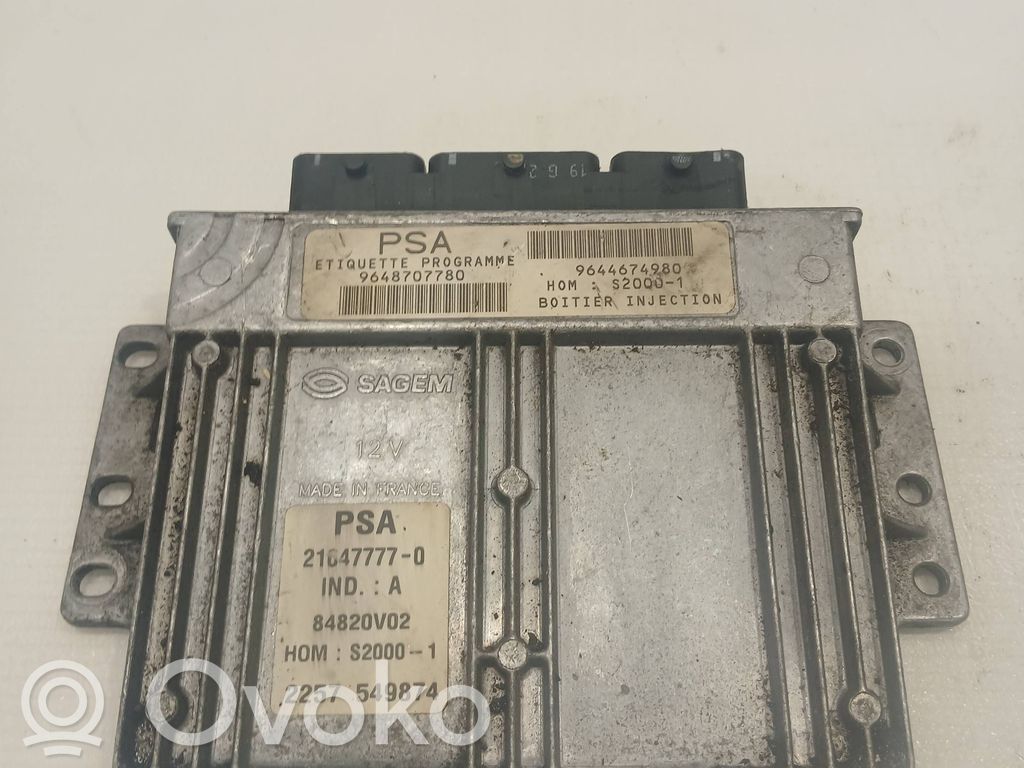 Citroen Xsara Engine control unit/module 