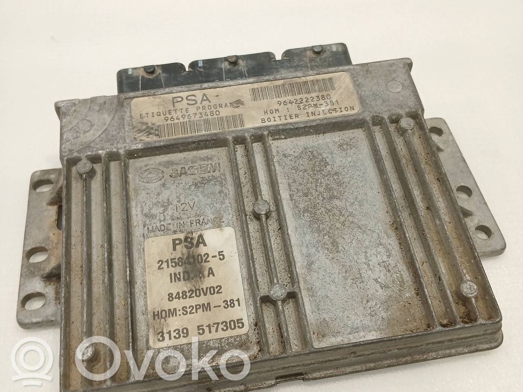 Citroen C3 Engine control unit/module 
