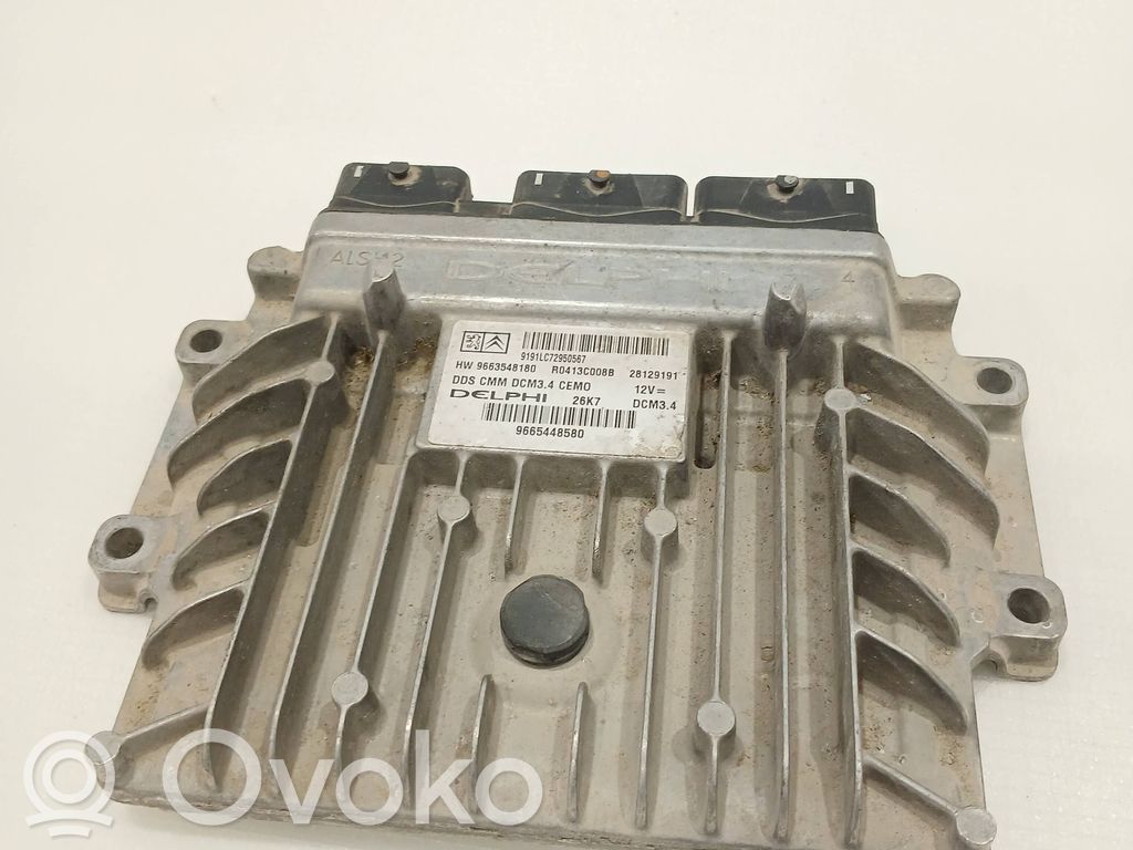 Peugeot 407 Engine control unit/module 