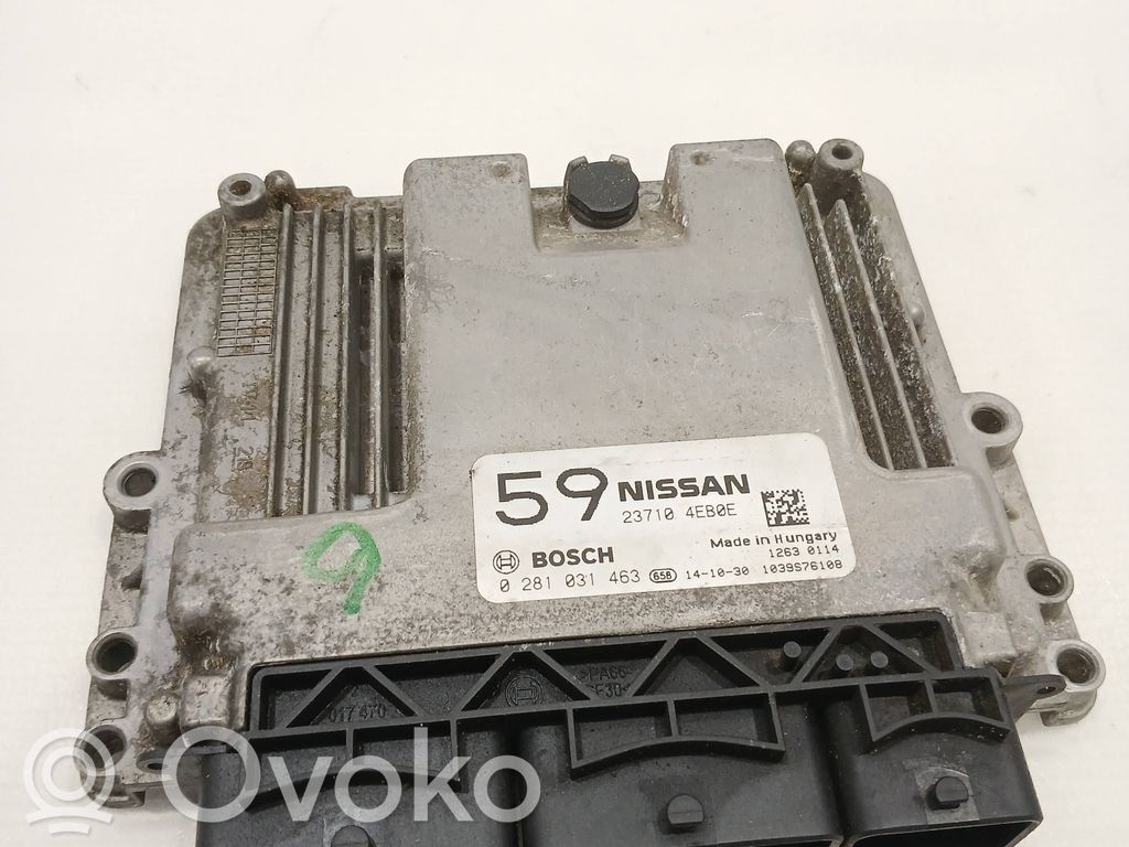 Nissan Qashqai Engine control unit/module 