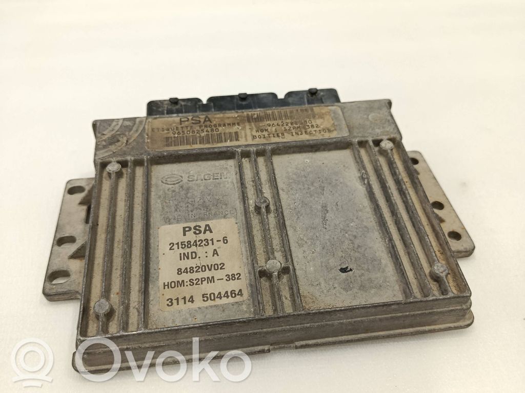 Citroen C3 Engine control unit/module 