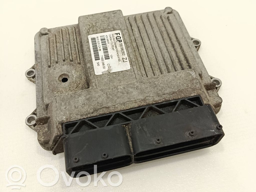 Opel Corsa C Engine control unit/module 