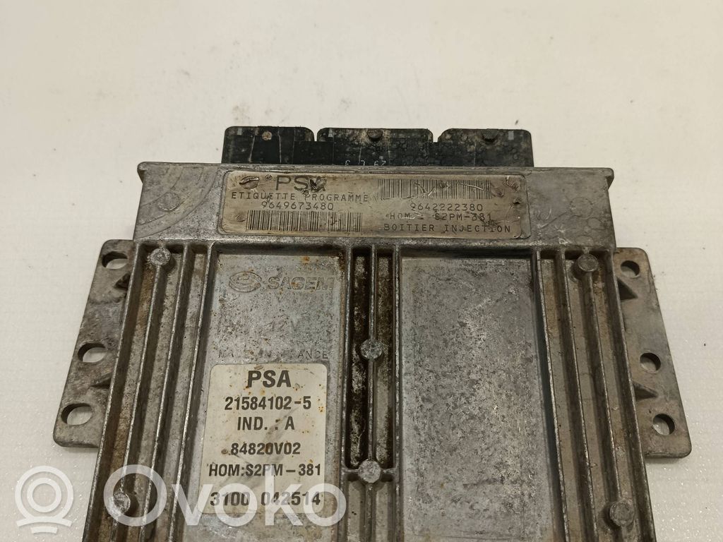 Citroen C2 Engine control unit/module 