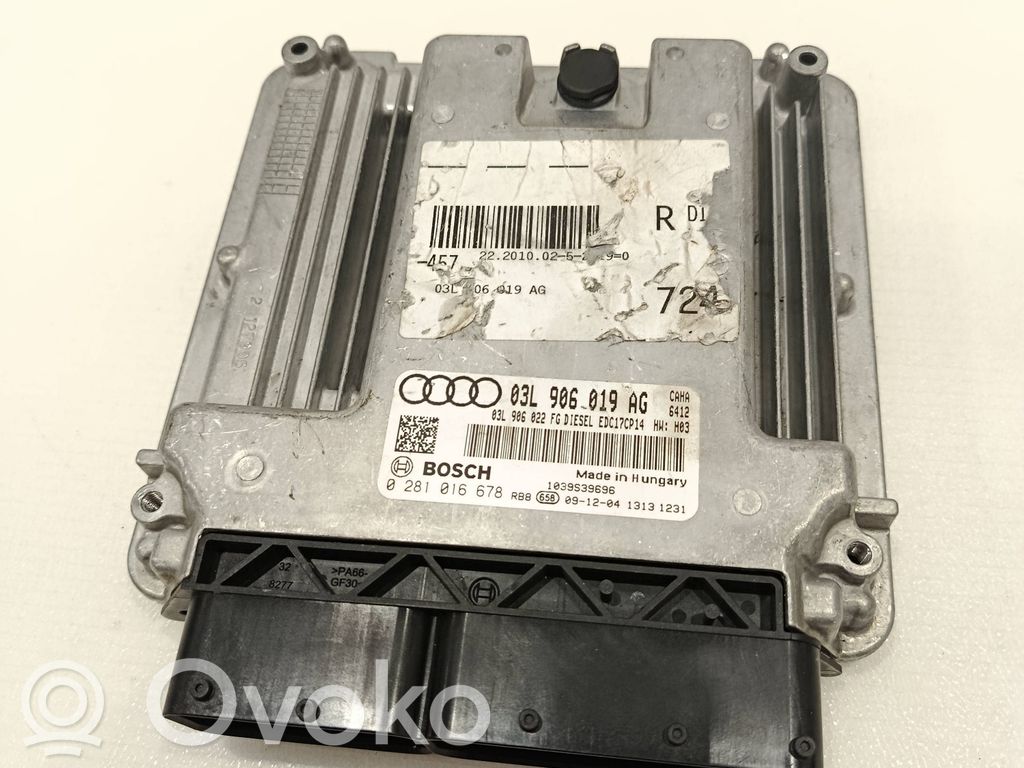 Audi A6 S6 C6 4F Engine control unit/module 