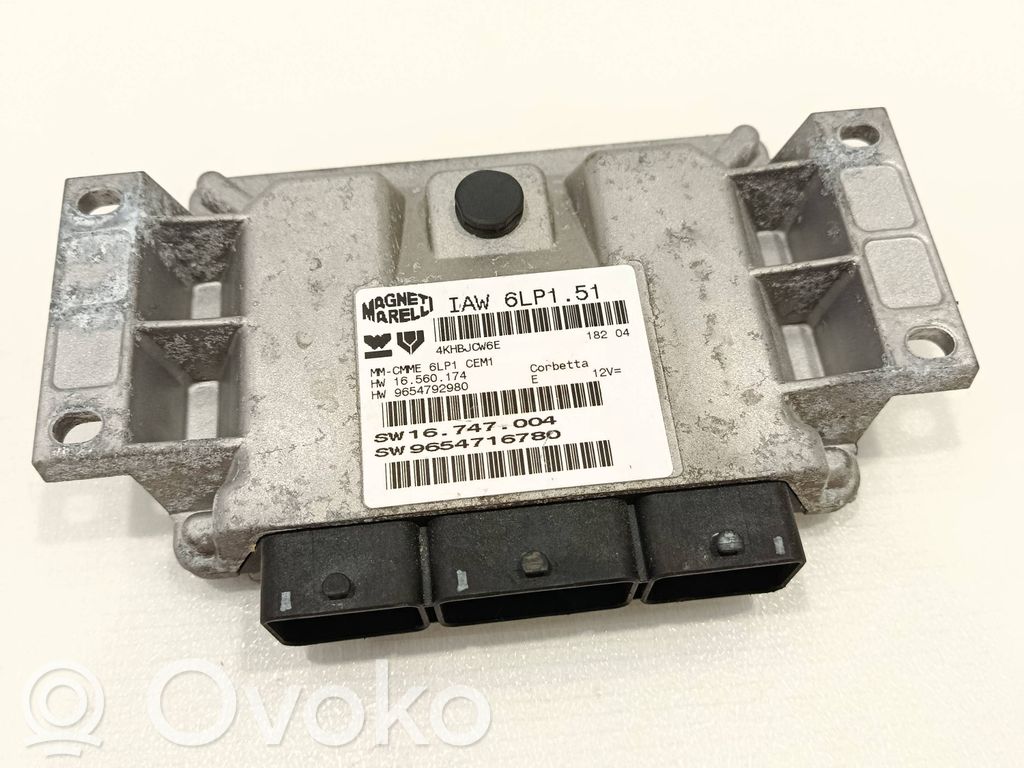 Peugeot 307 CC Engine control unit/module 